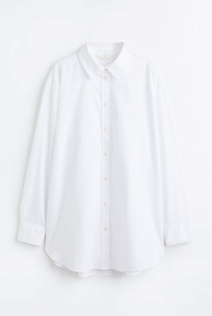 White Cotton Shirt