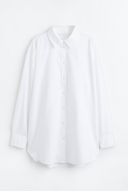 White Cotton Shirt
